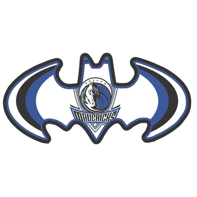 Dallas Mavericks Batman Logo DIY iron on transfer (heat transfer)